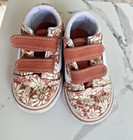 Vans Toddler Tennis Shoes Floral Size 4