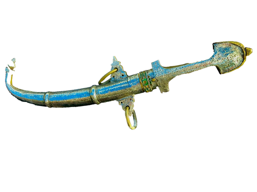 RARE VINTAGE ANTIQUE DAGGER KOUMMIYA, MOROCCAN EARLY 1900'S