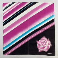 Vintage Kansai Yamamoto Handkerchief Pocket Square Bandana