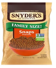 Snyder'S of Hanover Pretzel Snaps, Family Size, 16 Oz Bag