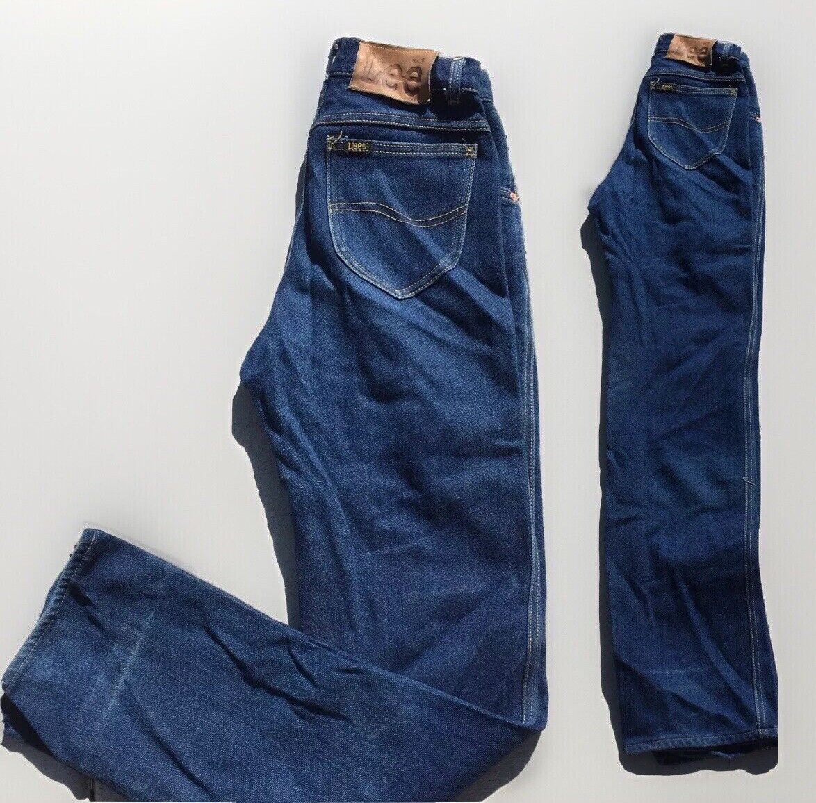 Vintage Lee Jeans High Waist Union Made In USA Talon 42 Vintage Lee Jeans High Waist Union Made In USA Talon 42