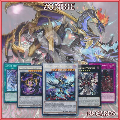 ZOMBIE DECK 18 | Haunted Inmortal Dragon Lord Skeletal BACH DIFO MP23  YuGiOh | eBay