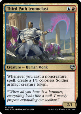 Third Path Iconoclast [Outlaws of Thunder Junction Commander] Magic MTG
