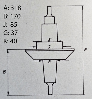 Rolex 10 1/2 Balance Staff Fits: H 700 710 A295 720 730 740 760 765 A296 775