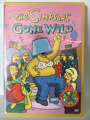 The Simpsons - Gone Wild (DVD, 2004) Simpsons Uncensored! Brand New