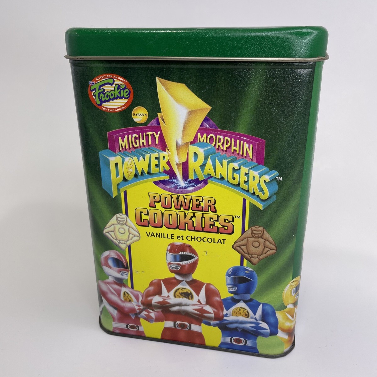 Vintage 1994 Mighty Morphin Power Rangers French / English Power
