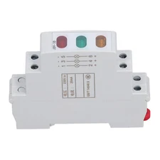 DIN Rail Indicator Light LED Indicator Lamp For Magnetic Starter Contactor.