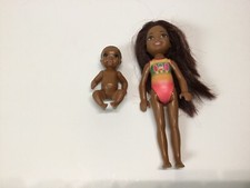 Mattel BARBIE Dollhouse CLUB CHELSEA Doll Beach Popsicle Swim Suit 2016  Baby