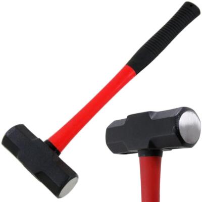 Neilsen 4 Pfund Klumpenhammer gehärteter Stahlkopf Fiberglas Griff 1,8 kg