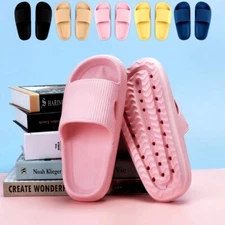 Unisex Sandals Ultra-Soft Slippers Extra Cloud EVA Soft Shoes Anti-Slip Slides