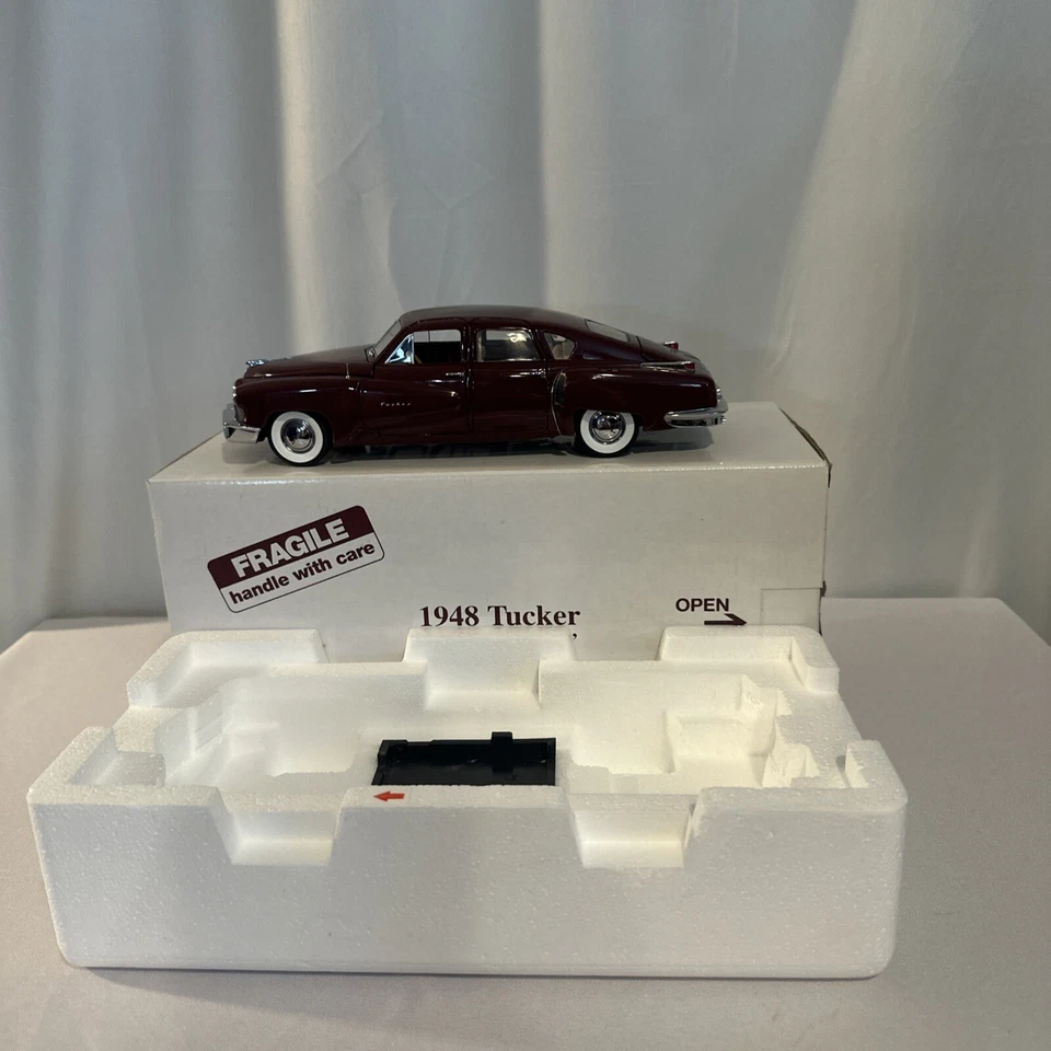 VTG Danbury Mint 1948 Tucker Tin Goose Die cast Cast - Image 2 of 4