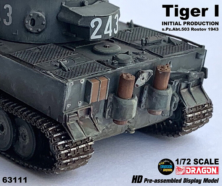 サイバーホビー限定　1/72 ドラゴンアーマ　タイガーⅠ505重戦車大隊 サイバーホビー限定 1/72 ドラゴンアーマ タイガーⅠ505重戦車大隊