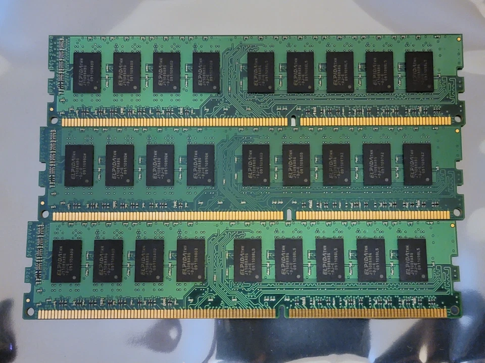 Kingston 6GB (3X2GB) DDR3-1066MHz ECC Unbuffered Apple Mac Pro KTA-MP1066K4/8G ↂ - Image 4 of 4
