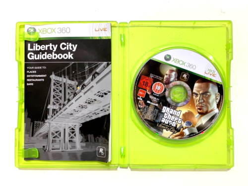 Grand Theft Auto Xbox 360 Episodes From Liberty City PAL With Manual VGC - Picture 4 of 4