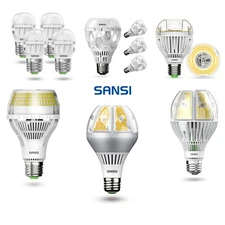 10,000LM LED Light Bulb 5000K Daylight Energy Saving E26 Home Office Bulb SANSI 