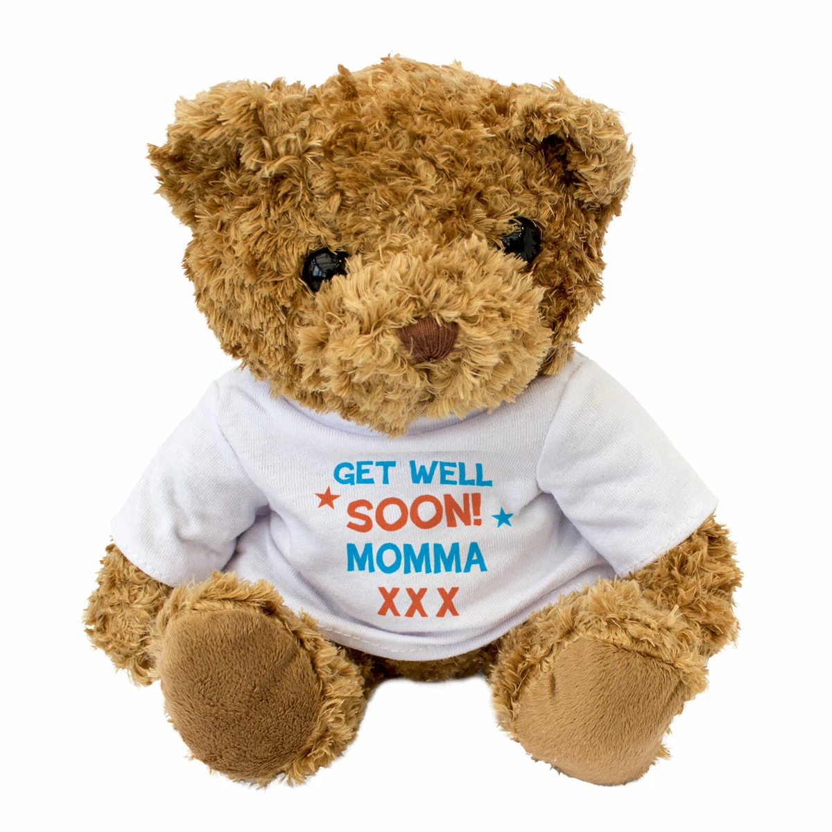 NEW GET WELL SOON MOMMA Teddy Bear Adorable Soft Cute Cuddly