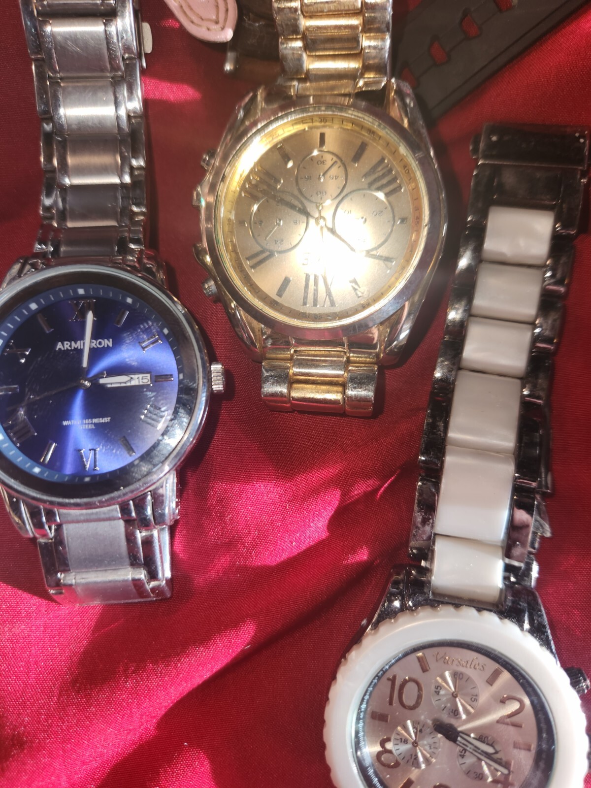 25 + Junk Drawer Lot of Watches, Timex, Fossil, Genva See Photos eBay