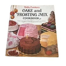 Betty Crocker’s Cake and Frosting Mix Cookbook 1st Edition 1st Printing 1966 VTG
