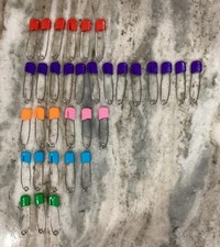 33 Pcs Baby Cloth Diaper Newborn Safety Pin Decorative Practical Pins