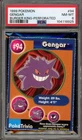 Pokemon Gengar 1999 Burger King Perforated #94 PSA 8