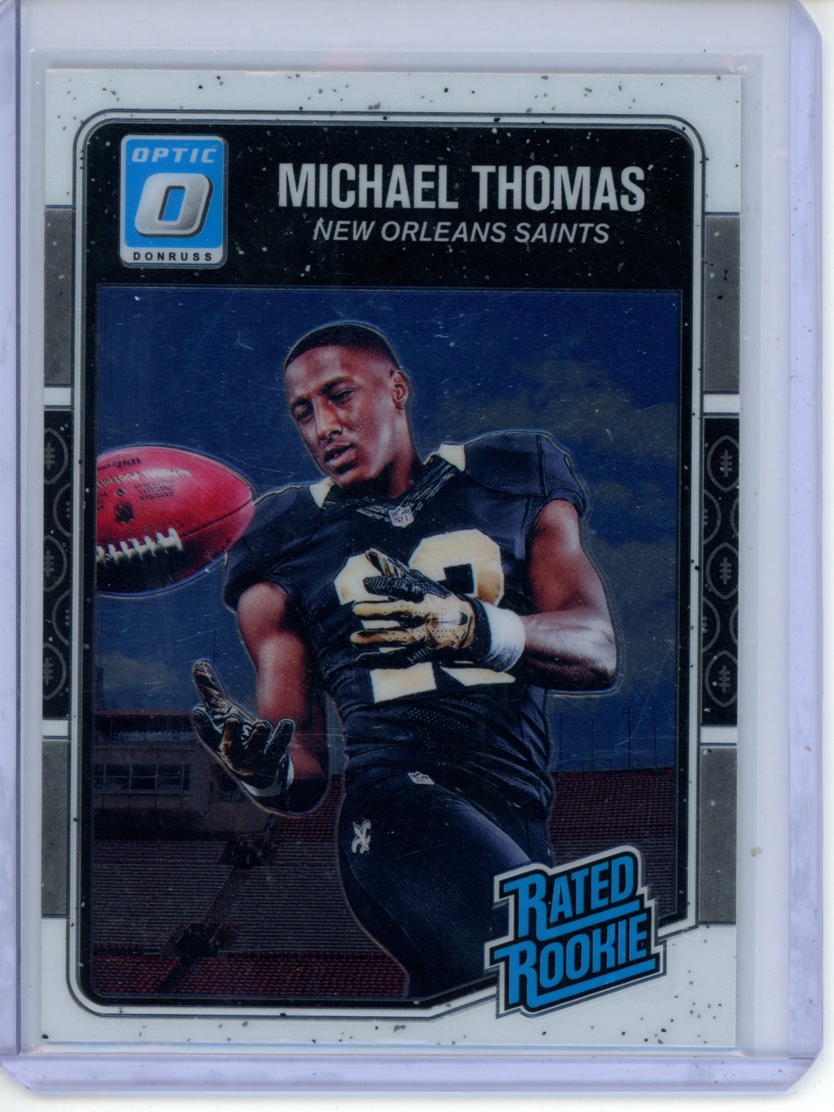 2016 Panini Donruss - #186 Michael Thomas (RC) Rated Rookie New Orleans Saints