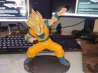 Bandai Spirits Dragon Ball Z Super Saiyan Son Goku 8in Plastic Figure w/ Stand — photo 1
