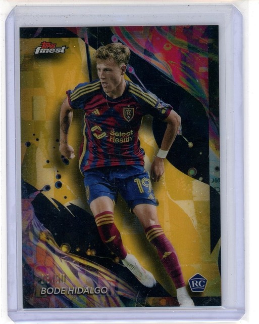 2024 Topps Finest MLS Bode Hidalgo Gold Refractor #25/50 (DW)