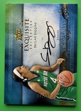 Skylar Diggins 2013 Upper Deck Exquisite Collection #ES-SD Signatures Auto #/65