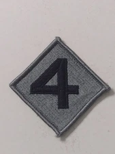 ACU PATCH - 4th MARINE DIVISION WITH HOOK & LOOP NEW :KY25-20