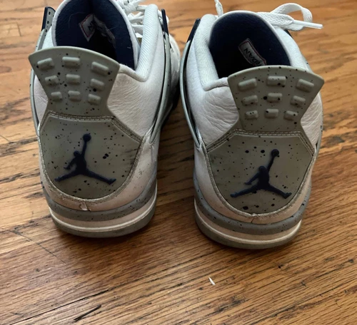 Nike Air Jordan 4 Retro Midnight Navy Size 11 DH6927-140 OG Cement White