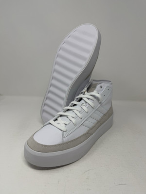 Adidas ZNSORED High Cloud White Leather Lace Up Sneakers IE9417 Men's Sizes