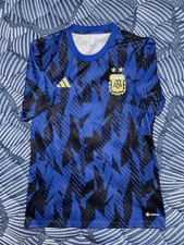 2022 Adidas Authentic ARGENTINA World Cup Training Jersey Shirt - Medium