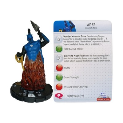 DC Heroclix 75th Anniversary Ares #058 (SR) NM