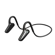 Bone Conduction Bluetooth Neckband Headphones with Integrated Microphone