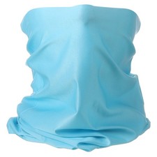 Summer Neck Gaiter Sun Protection Face Mask for Fishing, Sea Blue