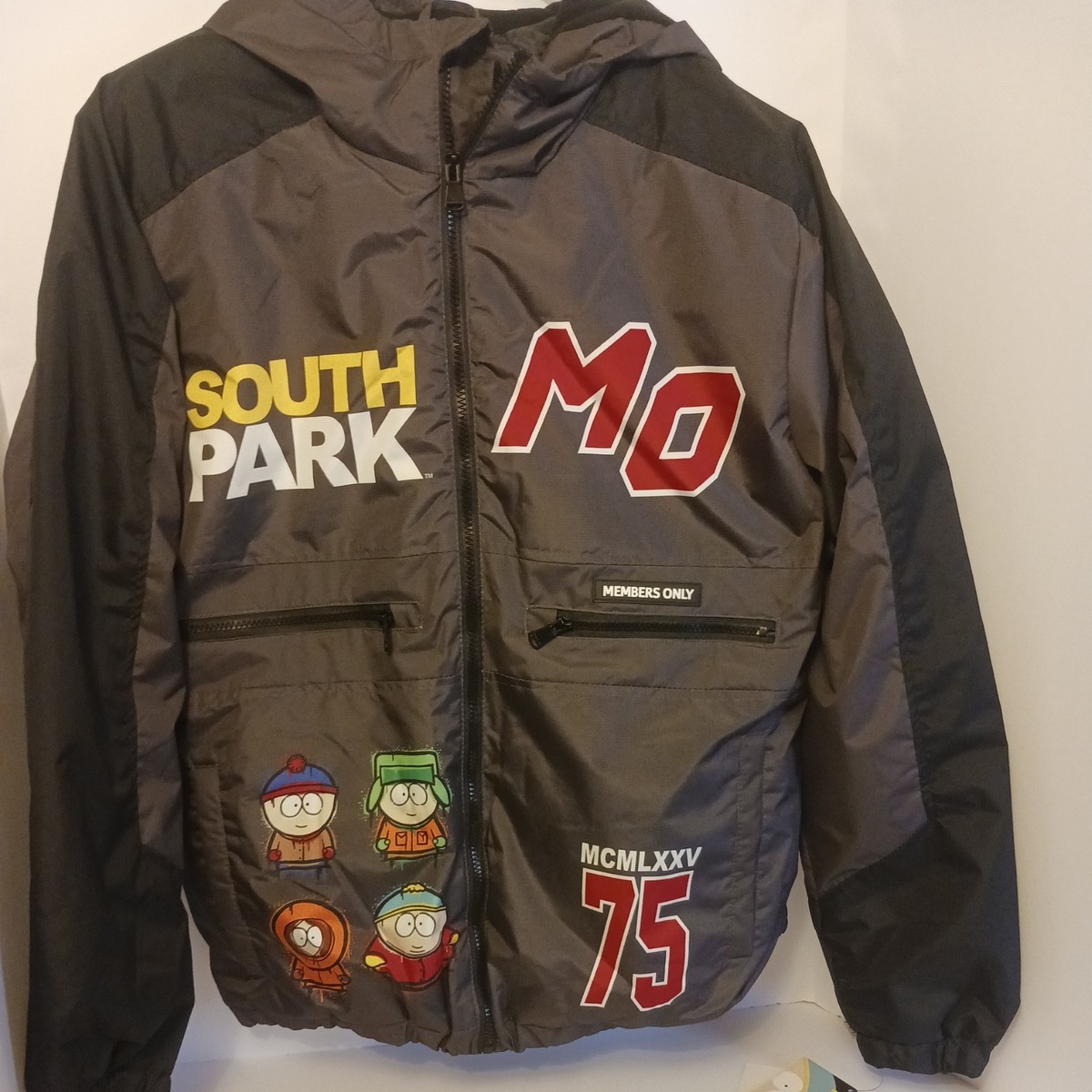 Rare Limited Edition South Park Members only Puffer jacket size