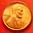 1946-S Lincoln Wheat Cent Penny GEM RED BU From an Original Bank Roll