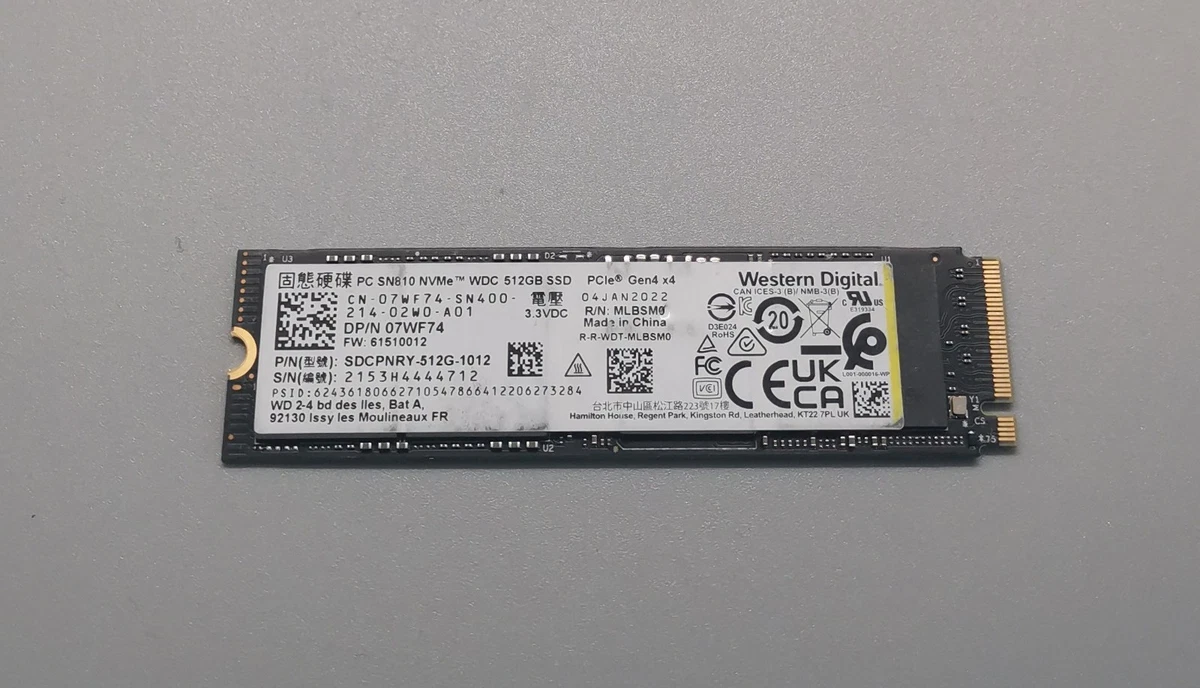 Western Digital 512 GB Solid State Drives for sale - eBay