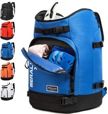 Ski Boot Bag - 50L Ski Boot Travel Backpack Waterproof Snowboard Boot Backpac...