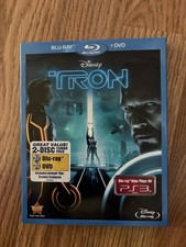 WALT DISNEY Tron: Legacy Blu-ray  DVD Combo Pack  comes W/ Slipcover