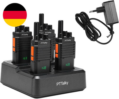 PR2 plus Walkie-Talkie, Transceiver Mit Display, Typ-C-Ladeanschluss, Taschenlam