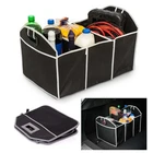2 IN 1 Car Boot Organiser Shopping Tidy Heavy Collapsible Trunk Storage Bag UK