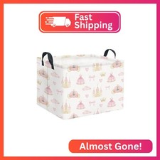 LATOGHIVE Rectangular Storage Basket Waterproof Storage Bin for Bedroom Collapsi