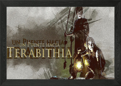 Brücke nach Terabithia Gerahmtes Wandbild Poster Leinwanddruck Bild