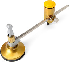 Heavy-Duty Circular Glass Cutter with Suction Cup 40 