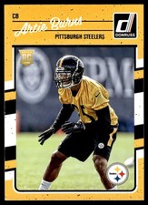 2016 Donruss #303 Artie Burns - Pittsburgh Steelers - Rookie