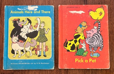 LOT: Animals Here and There 1967 and Pick a Pet 1965, Sullivan Associates Reader