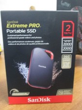SanDisk Extreme PRO V2 2TB USB-C Portable External SSD (SDSSDE81-2T00-G25)