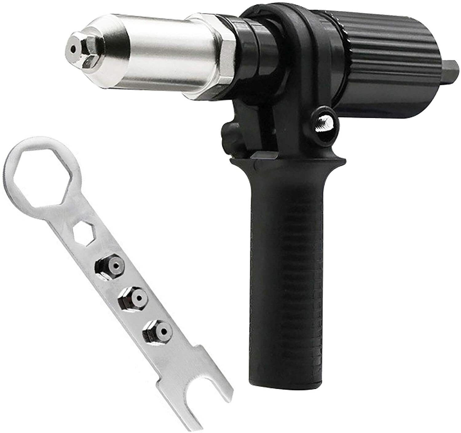 Rivettatrice per rivetti a strappo per trapano foto 3