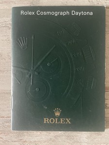 Rolex Cosmograph Daytona Booklet Manual Spanish 2004